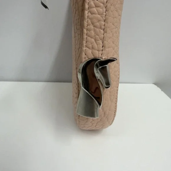 Burberry Leather Small Chess Baguette Shoulder Bag Purse Blush NWT $2190 Dust Ba - Picture 7 of 14